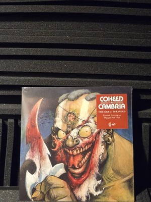 Coheed and Cambria   The Joke/ Deranged 7'' Vinyl 2024 Limited Edition Opaque Red