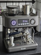 Dualit Espressivo Pro Dual Boiler Coffee Machine in Grey 