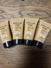 Sally Hansen Leg Makeup Light   Airbrush Finish, Travel Size 0.75oz- 4 Pack NEW