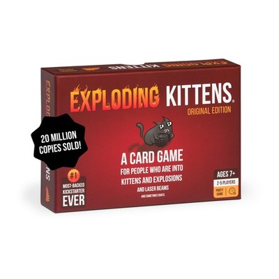 Exploding Kittens Ein Kartenspiel über Kätzchen und Explosionen und manchmal Ziegen