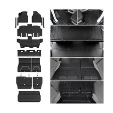 Floor Mats Set for Chrysler Pacifica 2017-2025 2026 7/8 Seats(Only Gas), Fit ...
