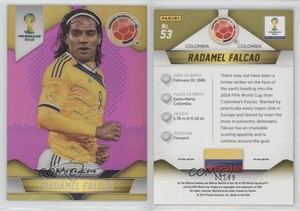 2014 Panini Prizm World Cup Purple Prizm /99 Radamel Falcao #53