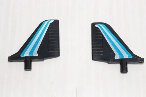 1985 Transformers G1 Ramjet Tail Fin Pair Left + Right Part Hasbro Takara