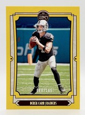 2019 Panini Legacy Yellow #79 Derek Carr 88/165 Las Vegas Raiders