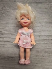 Barbie-Kelly-Leotard-Pink-4 1/2"Tall-Vintage-As Shown