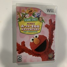 Sesame Street Elmo's A-to-Zoo Adventure The Videogame Nintendo Wii Tested Works