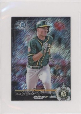 2017 Bowman Chrome Minis Prospects 34/100 Matt Chapman #BCP110 Rookie RC 6u5