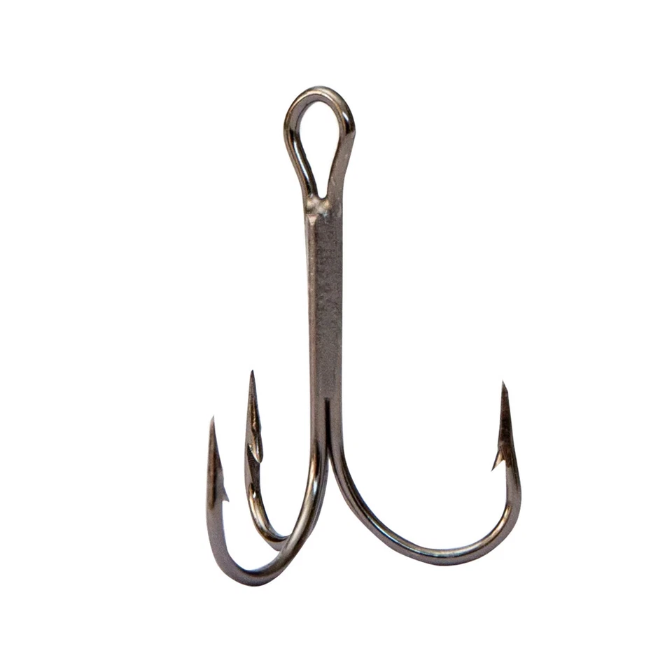 MUSTAD TREBLE HOOKS 3551 BN Colour Black Nickel Saltwater Sizes 14 16 18 25pcs - Image 2 of 4