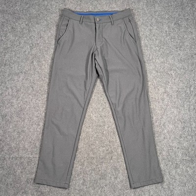Twillory Gray Technical Fabric Tailored Fit Performance Pants Men's Size 30x28*