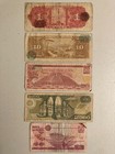 MEXICO - 5 Nice Circulated Banknotes - Various years and denominations Zócalo — photo 2