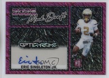 2025 Leaf Optichrome Pink Shimmer 6/8 Eric Singleton Jr #MA-ESJ Auto 13u1