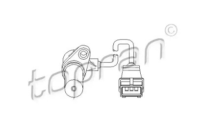 206 203 CRANKSHAFT POSITION SENSOR TOPRAN NEW OE REPLACEMENT - Picture 2 of 5