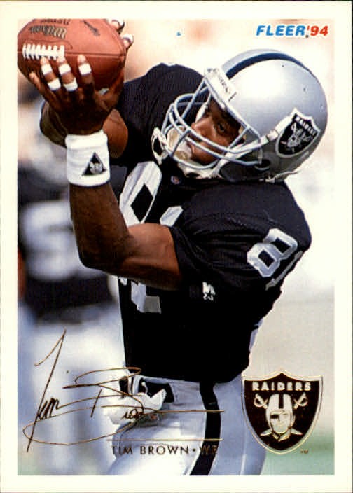 1994 Fleer #232 Tim Brown - FB