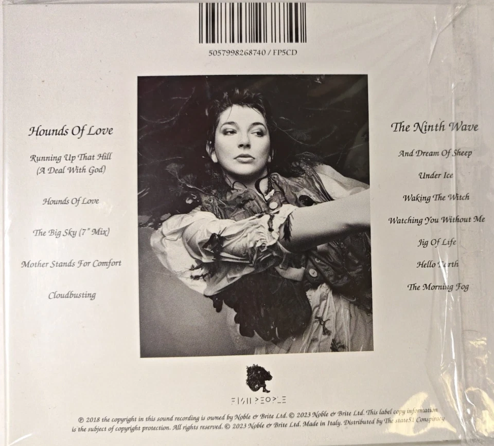 Kate Bush Hounds Of Love CD album 2023 remastered in digipak echopak — 第 2/4 张图片