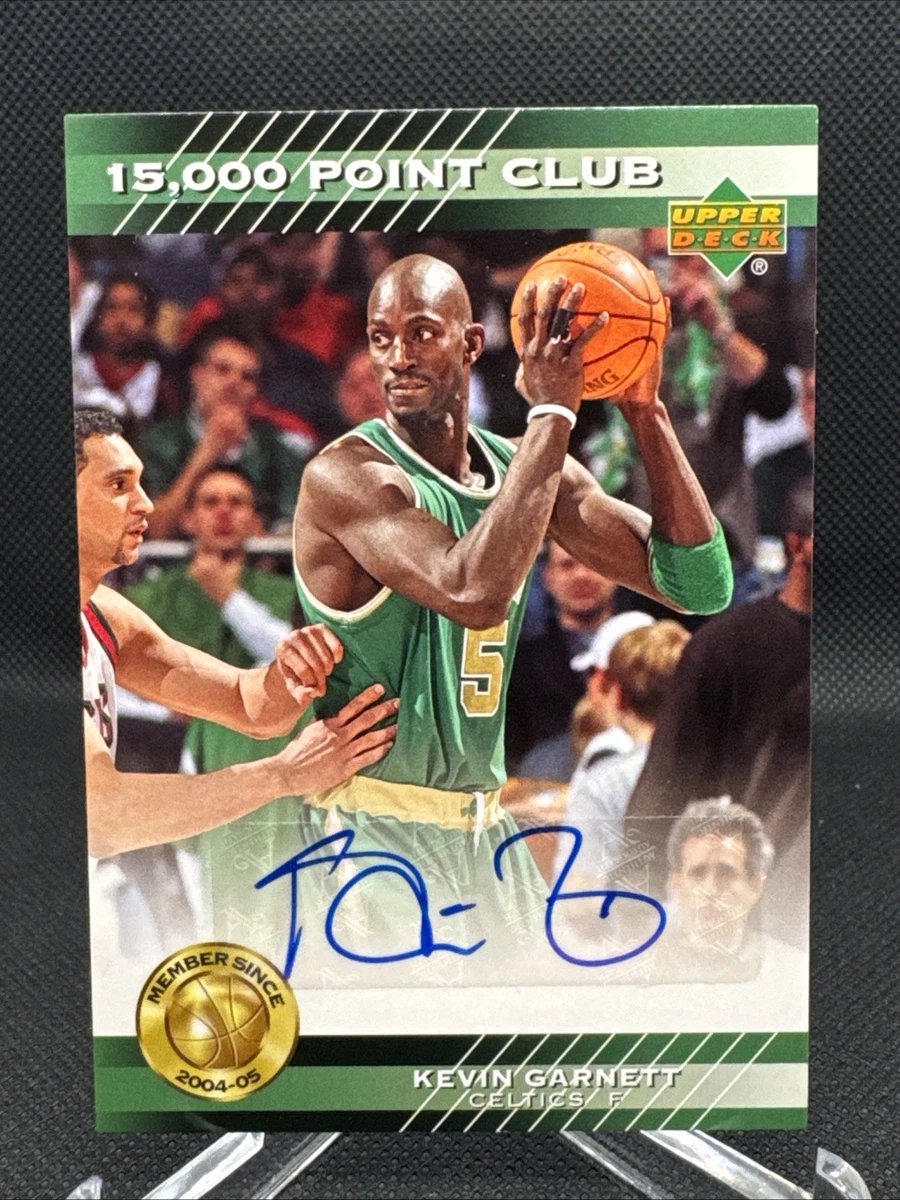 Kevin Garnett Basketball Autographed Sports Trading Cards for sale