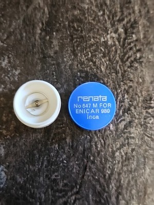 Enicar 980 Balance Wheel, No. 647 New Old Stock, Swiss Made.