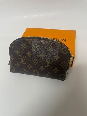 LOUIS VUITTON Monogram Pochette Cosmetic PM Pouch M43998 LV Auth 169641