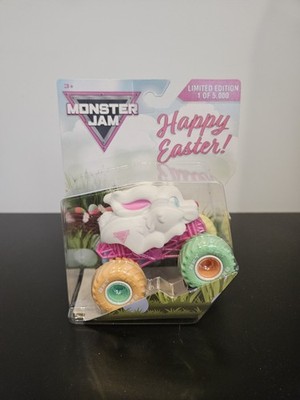 Easter Bunny Exclusive Monster Jam Monster Truck Limited Edition 1:64! 
