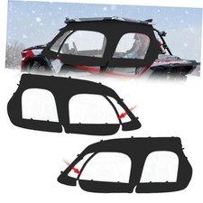2014-2023 RZR XP4 1000 Soft Upper Doors Kit YKK Zipper, UTV Cab 4 Seaters