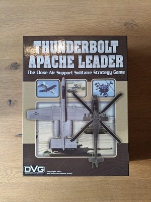 Thunderbolt Apache Leader DVG Games - Brettspiel, solo, top Zustand 