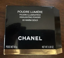 CHANEL POUDRE LUMIER 20 Warm Gold