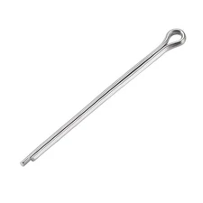 Split Cotter Pin - 2mm x 35mm 304 Stainless Steel 2-Prongs Silver Tone 30Pcs