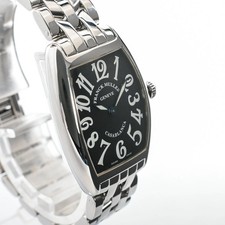 FRANCK MULLER Casablanca 1752QZCASA Black Ladies Used Watch #31031 4