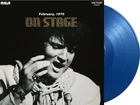 Elvis Presley On Stage February 1970 LP Album vinyl record blue limited numbered
