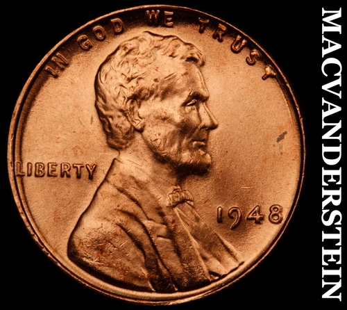 1948 Lincoln Wheat Cent-Choice Gem BU Lustrous No Reserve #i2975