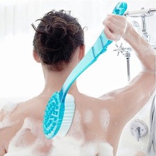 1PC Long Handle Bath Shower Brush Exfoliating Body Scrub Brush for Back Cleaning