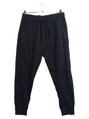 THE BASICS Jogginghose Herren Gr. L Schwarz Baumwolle Sweatpants