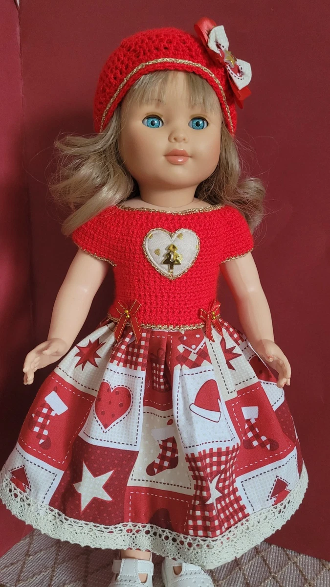 Poupée Marie-Françoise Petitcollin - Chemise De Nuit Vintage D'après Modes Et Travaux