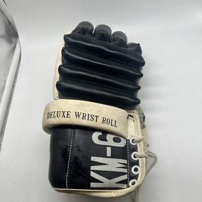 Vintage Hockey Glove Right Hand KM-6 Varsity Model Deluxe Wrist Roll