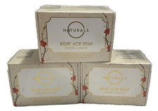 Naturals Kojic Acid Soap Turmeric  Orange Two 4 Oz Bars PACK OF 3  6 BARS 