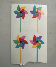 Mrs. Grossman s Stickers Toys Pinwheels 1/2 Sheets