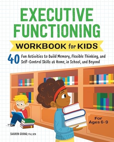 Executive Functioning Workbook for Kids: 40 Fun Activities to Build Memory, ... - Picture 1 of 1