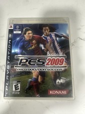 PES Pro Evolution Soccer 2009 - Sony PlayStation 3 PS3 Complete CIB Mint Tested