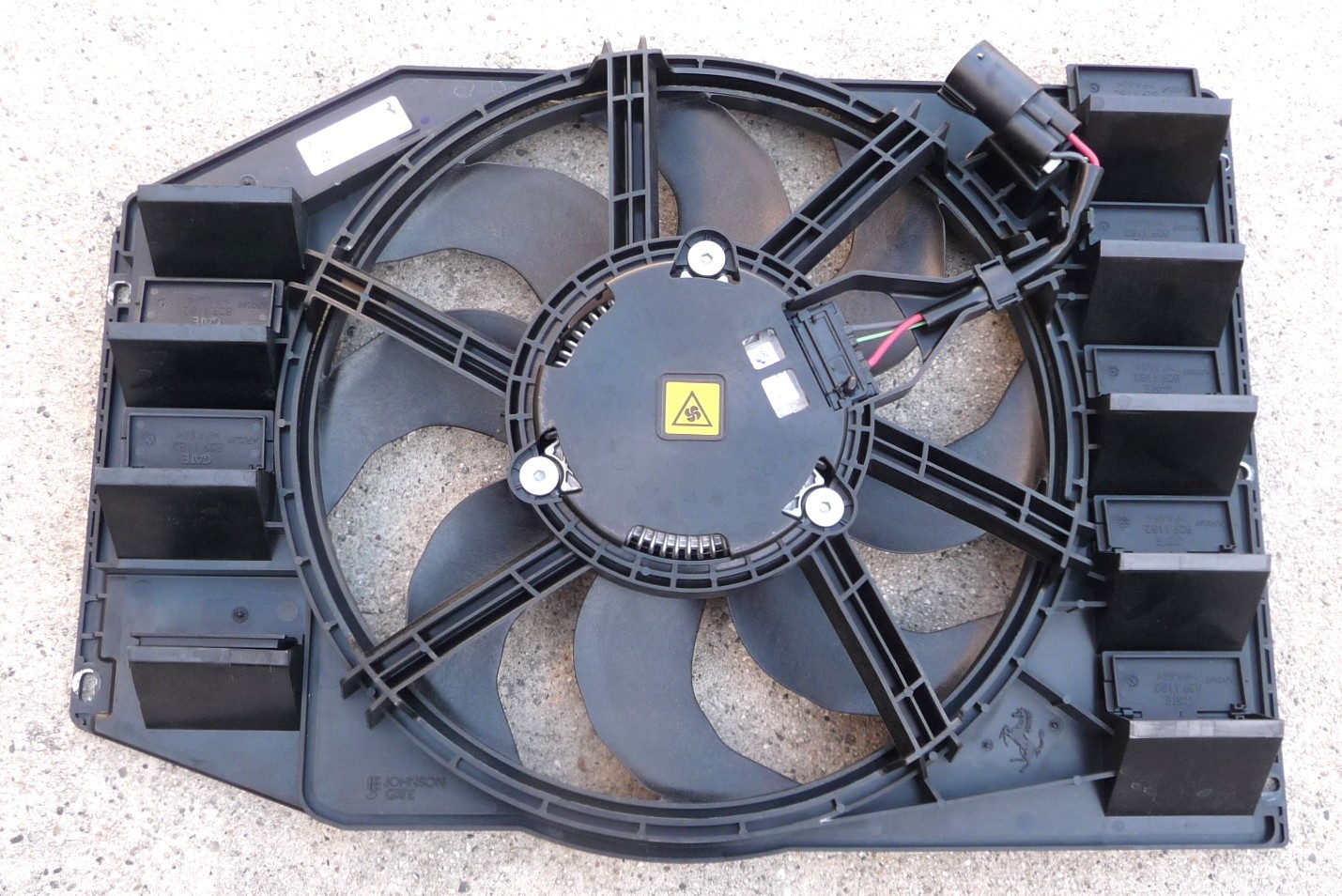 2022-2025 Ferrari 296 GTB GTS Left Radiator Fan Cowl Motor 937798 OEM