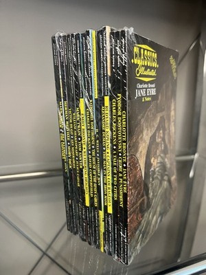 Classics Illustrated Lot of 15 - Acclaim Comics Study Guide Notes  NEW in Packs