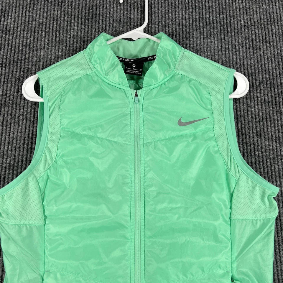 Nike Chaleco para Correr Mujer Medio Verde Ligero Reflectante 689256-387 Foto 4 de 4