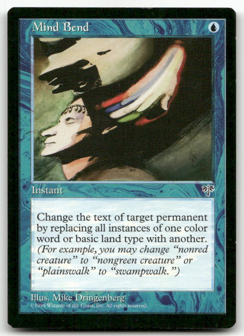 Mind Bend (LP) Mirage MIR Magic MTG