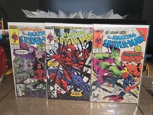 The Amazing Spider-Man #312 #317 #319  4th Venom Todd McFarlane VF-NM Lot Of 3