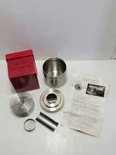 Vintage Nikor 120-620 Film Developing Tank Springfield Massachusetts W/box