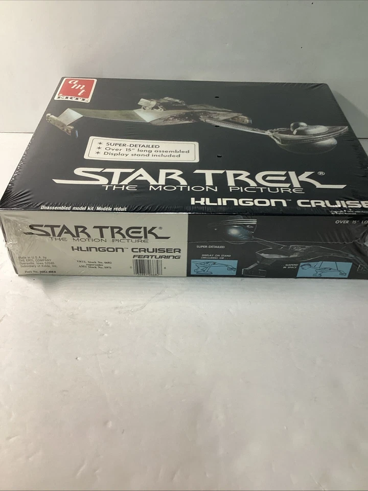 AMT/ERTL, Star Trek, The Motion Picture, Klingon Cruiser, modelo. Escala? Foto 2 de 4