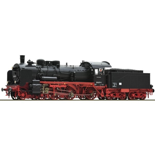Roco 71381 H0 Dampflokomotive 38 2471-1, DR, Ep. IV H0 + Neu
