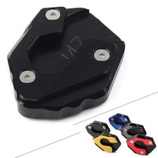 Side Stand Enlarger Plate Foot Kickstand Pad For YAMAHA MT-07 / FZ-07