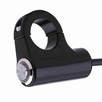 22mm Motorcycle Handlebar Mount Switch Push Button Headlight Brake Fog Lights