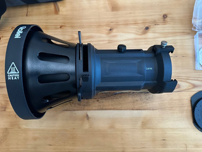 Rollei Bowens Mount Spotvorsatz wie neu, mit Zubehör