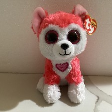 Ty Beanie Boos - APHRODITE the Valentine's Day Husky Dog 6" No Tag