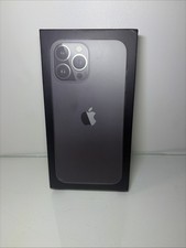 Apple iPhone 13 Pro Max 128GB Graphite EMPTY RETAIL BOX ONLY 